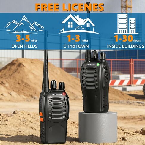 Baofeng BF-888s Radios Walkie Talkies for Adults 6 Pack in Saudi Arabia