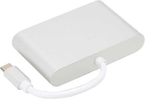 Type C to VGA 3 in 1 Adapter Aluminum Alloy for Charging and in Saudi Arabia