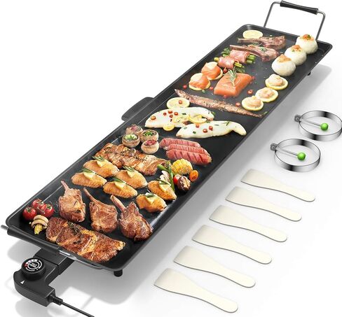 35 Inch 2000W Nonstick Electric Teppanyaki Grill in Kuwait