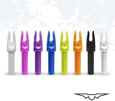Black Eagle "R Nock - for Renegade, Rampage, and Spartan Carbon Arrows (Fluorescent Orange) in Saudi Arabia