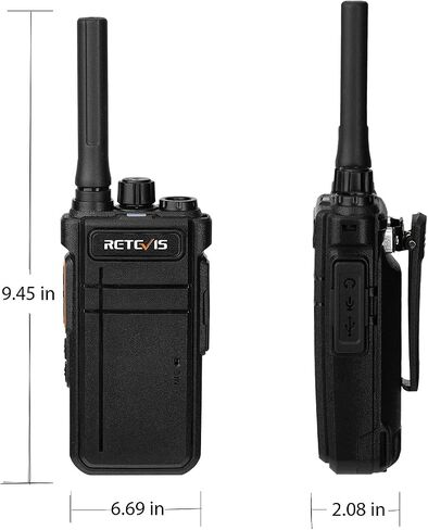 Retevis RB37 Bluetooth Two-Way Business Radios with Wireless Earpiece 2Pack in Saudi Arabia