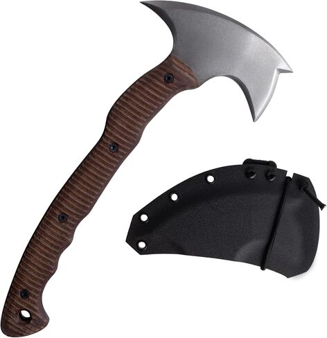 AncientSmithy Tactical Tomahawk Survival Axe - Bushcraft Camping Hatchet in Saudi Arabia