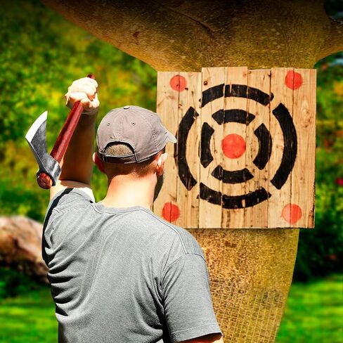 NEDFOSS Vikings Throwing Axes, 2 Pack of 16 Inches Throwing Axe Set in Saudi Arabia