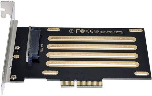 xiwai M.2 M-Key 2280 NGFF PCI-E4.0 to Oculink SFF-8612 SFF-8611 Host Cable 15cm for NVME U.2 SSD eGPU in Saudi Arabia