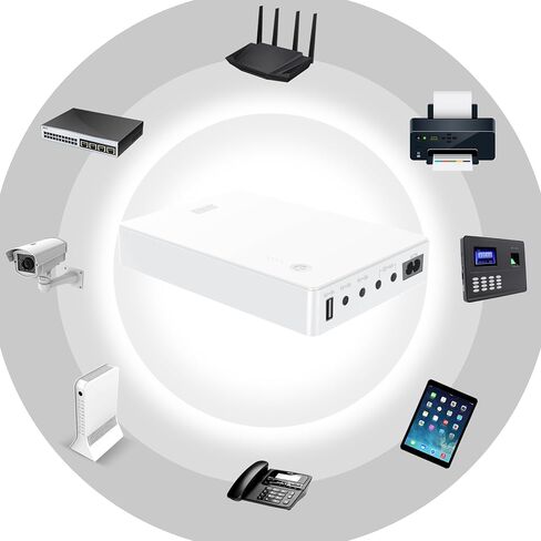 Mini UPS Battery Backup for Router, Modem, Security Camera in Saudi Arabia