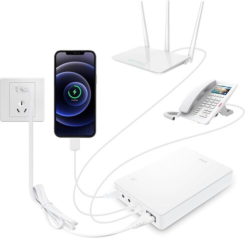 Mini UPS Battery Backup for Router, Modem, Security Camera in Saudi Arabia