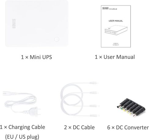 Mini UPS Battery Backup for Router, Modem, Security Camera in Saudi Arabia