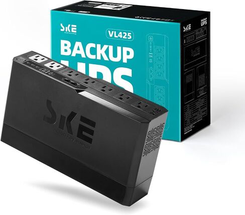 SKE SMART KEY ENERGY SKE 425VA/240W UPS Battery Backu Surge Protector for Computer UPS Battery Backup Uninterruptible Power Supply…, VL425 in Saudi Arabia