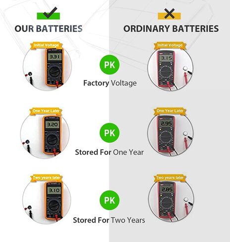 LiCB 10 Pack CR2450 Battery 3V Lithium CR 2450 in Saudi Arabia