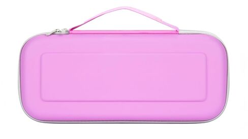 Orzly Carry Case designed for Playstation Portal remote player for PS5 Console holds accessories, Travel and Storage Protection for headset charger and more PINK/GREY - Gift box edition in Saudi Arabia