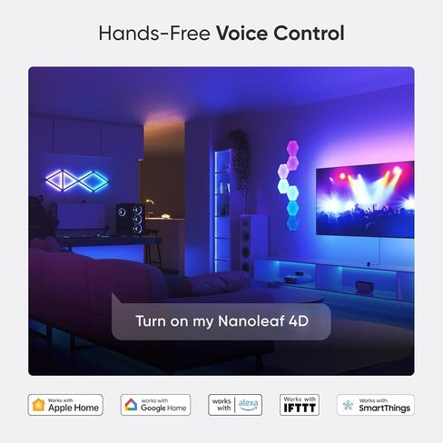 Nanoleaf 4D TV LED Backlight, Smart Addressable Gradient Light Strip in Saudi Arabia