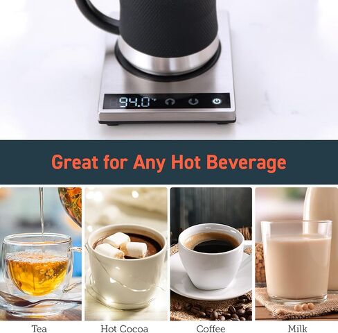 Cosori Coffee Mug Warmer for Desk, Office, 1°F Precise Temperature Control in Saudi Arabia