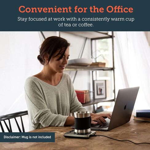Cosori Coffee Mug Warmer for Desk, Office, 1°F Precise Temperature Control in Saudi Arabia