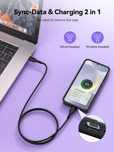 Mavulo Battery Case for Samsung Galaxy S24 Plus 6.7",10000mAh Power Bank in Kuwait