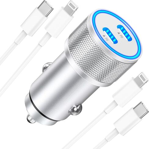 Apple MFi Certified iPhone Car Charger, 60W USB-C Fast Car Phone Charger in Saudi Arabia