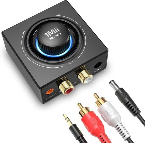 1Mii B06T3 Bluetooth 6.0 Receiver for Home Stereo, Wireless Audio Adapter in Kuwait