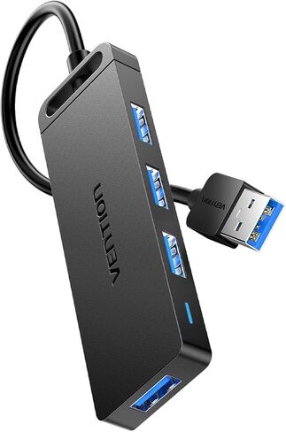 VENTION 10 جيجابت في الثانية USB 3.2 Hub، USB Hub مع 4 منافذ USB A 3.2، USB 3.2 Gen 2 Splitter USB Expander لجهاز Chromebook Surface Pro 3 iMac PS4 Laptop Xbox Flash Drive in Kuwait