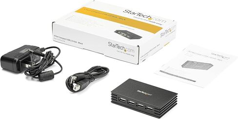 StarTech 4-Port USB 2.0 Hub, Bus or Externally Powered, TAA (ST4202USB) in Saudi Arabia