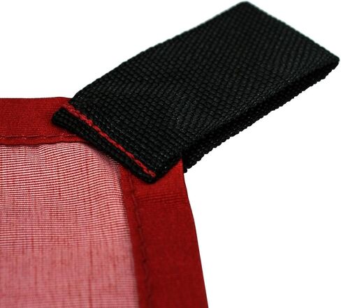 Social Airsoft Dead Rag, I'm Hit Red Kill Rag w/Hook & Loop Fastener and Reflective Strips in Saudi Arabia
