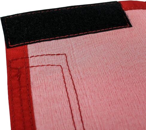 Social Airsoft Dead Rag, I'm Hit Red Kill Rag w/Hook & Loop Fastener and Reflective Strips in Saudi Arabia