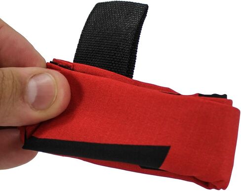 Social Airsoft Dead Rag, I'm Hit Red Kill Rag w/Hook & Loop Fastener and Reflective Strips in Saudi Arabia