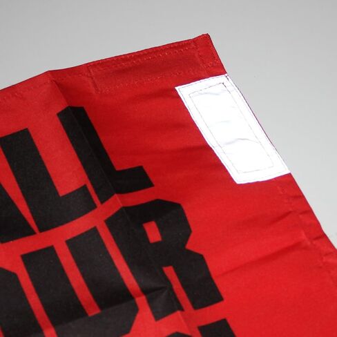 Social Airsoft Dead Rag, I'm Hit Red Kill Rag w/Hook & Loop Fastener and Reflective Strips in Saudi Arabia