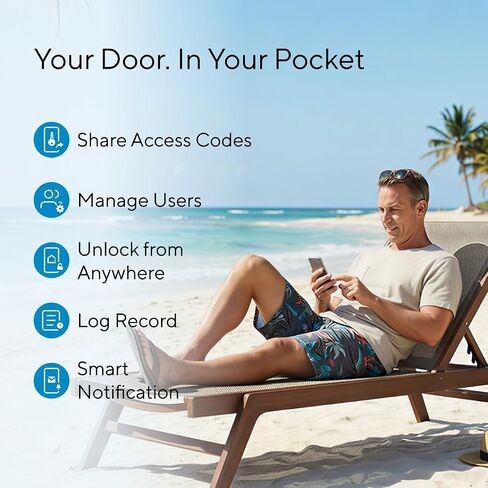 ULTRALOQ Bolt SE Smart Lock with 4K AI Security Camera, Built-in Wi-Fi, Compatible with Alexa, Google, App Remote Control in Saudi Arabia
