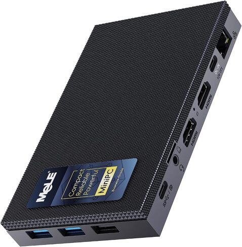 MeLE Quieter4C N150 Fanless Mini PC with Win-11-Pro 16GB RAM DDR4 512GB SSD in Saudi Arabia