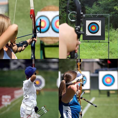 Archery Target, Archery Targets, Hunting Targets & Accessories, 16X16in - 10 Ring Bow and Arrow Targets in Saudi Arabia