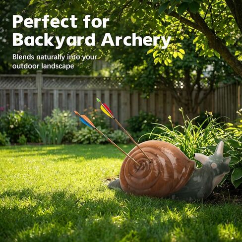Archery Targets Snail 3D Shooter with Ground Stakes in Saudi Arabia