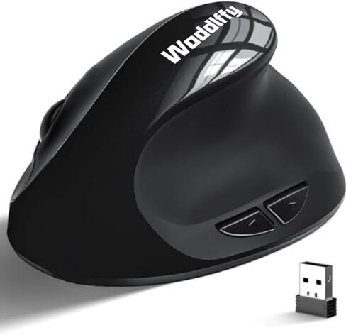 Ergonomic Mouse,Vertical Ergonomic Wireless Computer Mouse Purple in Saudi Arabia