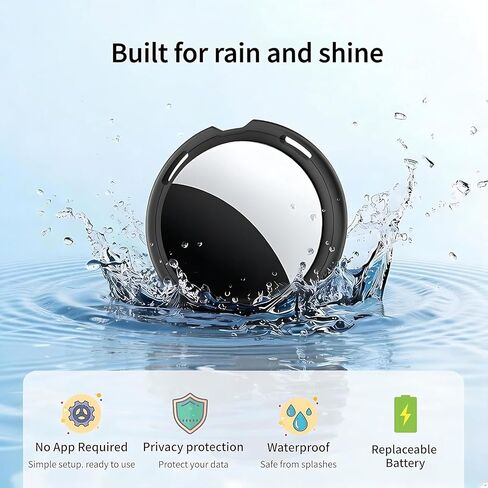 2 Pack Smart Tracker Tags MFi Certified for Apple Find My Item Finder in Saudi Arabia