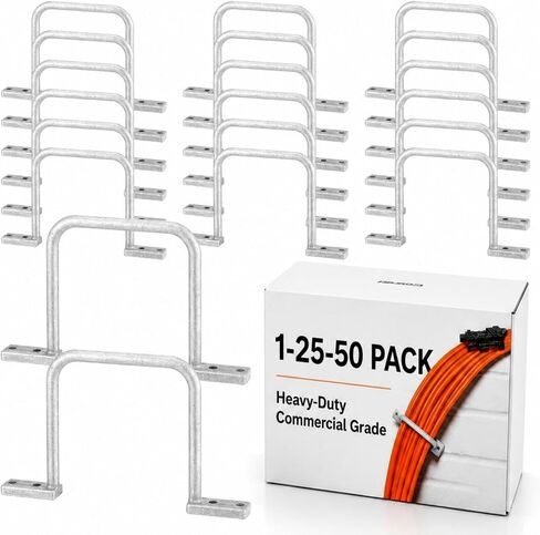 Yaocom 50 Pcs 5 Inch Cable Management D Ring Aluminum Distribution Ring in Kuwait