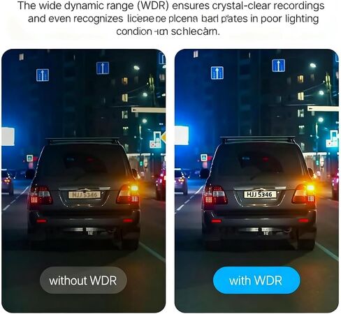 Osmo Dashcam Pro 2.0 4k with Front and Rear Camera, GPS, Free 64GB Card, Dashcam with Parking Monitoring, Parking Mode & Night Vsion, 170° Wide Angle in Kuwait