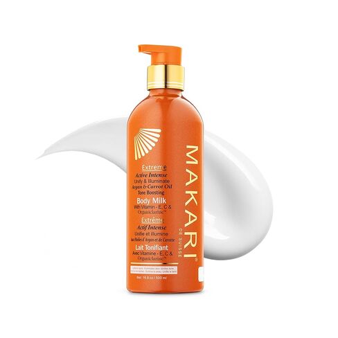 MAKARI Extreme Argan & Carrot Oil 3-Piece Gift Set | Exfoliating Soap, Tone-Boosting Body Lotion & Face Cream | Botanical Self-Care Kit for All Skin Types in Kuwait