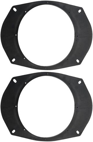 1 Pair 6x9 to 6.5 Inch Speaker Adapter, Compatible with Select Dodge Chrysler Jeep Models in Saudi Arabia