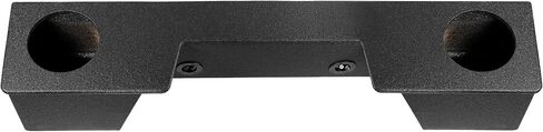 QPower Dual 8" Speaker Box for 2007-2018 GMC/Chevy Double Cab Trucks, Black in Saudi Arabia