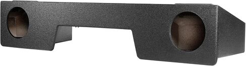 QPower Dual 8" Speaker Box for 2007-2018 GMC/Chevy Double Cab Trucks, Black in Saudi Arabia