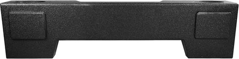QPower Dual 8" Speaker Box for 2007-2018 GMC/Chevy Double Cab Trucks, Black in Saudi Arabia
