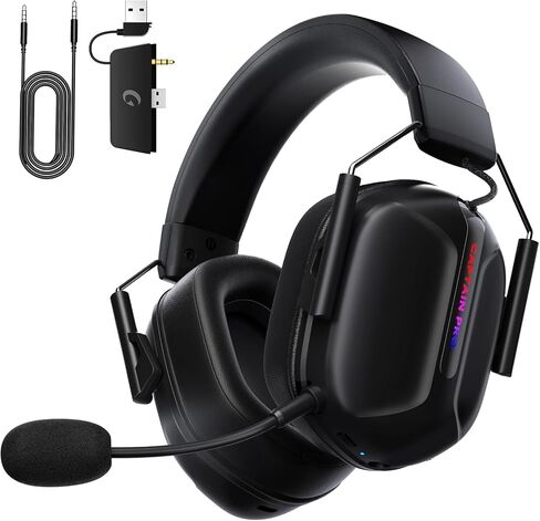 RYR Wireless Gaming Headset for X-Box Series X|S, X-Box One, PS5, Black in Kuwait