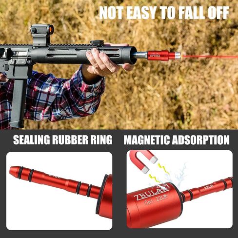ZBULAR 2nd-Laser Training Cartridge for Cal .22lr- for Dry Fire Laser Training Cartridge, Lasts 50,000 dryfire Rounds-Fires Every Time with Pinpoint Accuracy,USB-C Rechargeable Feature (.22lr) in Saudi Arabia