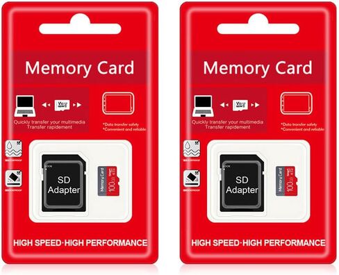 100GB TF Card Ultra High Speed UHS-I V30 Memory Card with Adapter in Kuwait