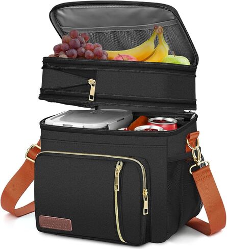 MIYCOO Cooler Bag with Expandable Double Deck, 60 Can Leakproof Cooler in Saudi Arabia