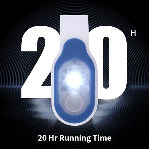 Rechargeable Nurse Light Clip On for Night Shift, Bright Hand-Free Nursing Work Flashlight, Lightweight Nurse Scrub Light for Badge, Emergency Clip-on Flashlight for Travel, Walk, Run (Blue) in Saudi Arabia