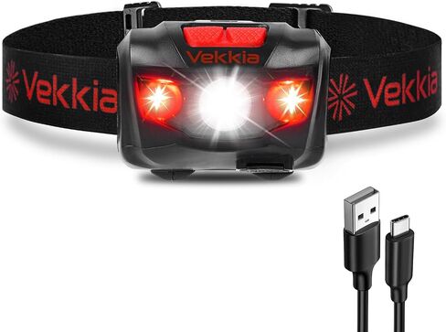 مصابيح LED للمصابيح الأمامية فائقة السطوع من Vekkia - 5 أوضاع إضاءة in Kuwait