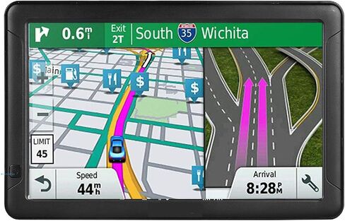 GPS Navigator for Car Truck RV，Latest 2026 Map 9" Touch Screen Car GPS in Saudi Arabia