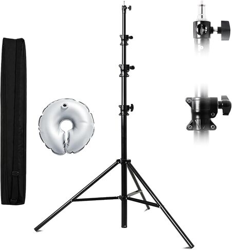 SH Heavy Duty Light Stand, 12.4ft Air Cushioned Photography Tripod Stand in Kuwait