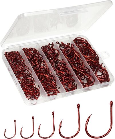 Fishing Hooks Set Large Size Carbon Steel Catfish Carp Fish Hooks in Saudi Arabia