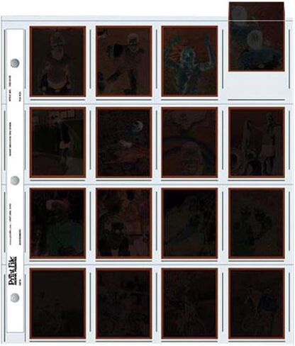 Print File 120 Size Negative Pages Holds Sixteen 6x4.5 Frames, Pack of 100 in Saudi Arabia