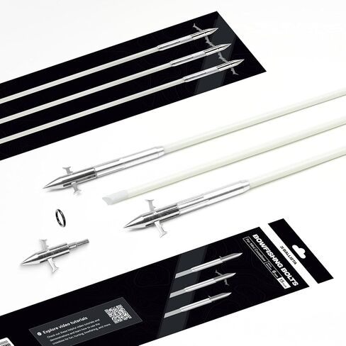 Ballista 15" Mini Crossbows Bowfishing Arrows 6mm Micro OD - 3pc in Saudi Arabia